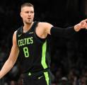 Kristaps Porzingis Full Senyum Usai Celtics Bantai Clippers