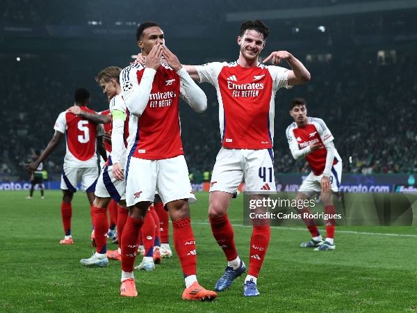 Arsenal melibas Sporting CP 5-1 di Lisbon