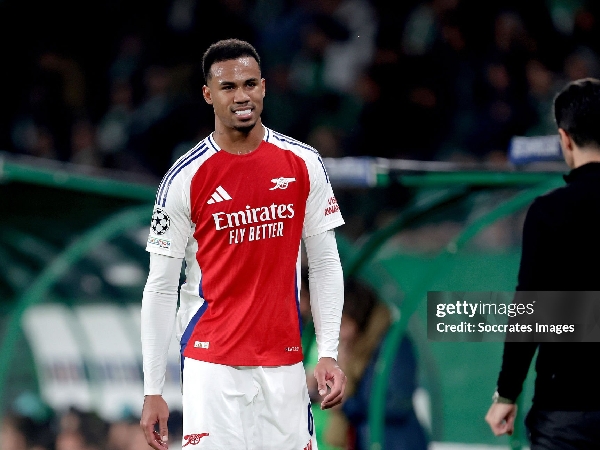 Mikel Arteta terpaksa menarik keluar Gabriel Magalhaes di laga Arsenal melawan Sporting Lisbon