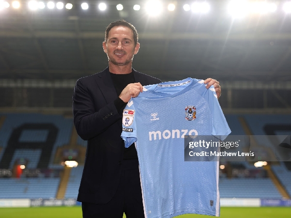 Manajer baru Coventry City, Frank Lampard