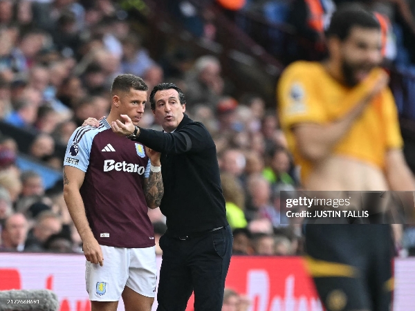 Ross Barkley dan manajer Aston Villa, Unai Emery