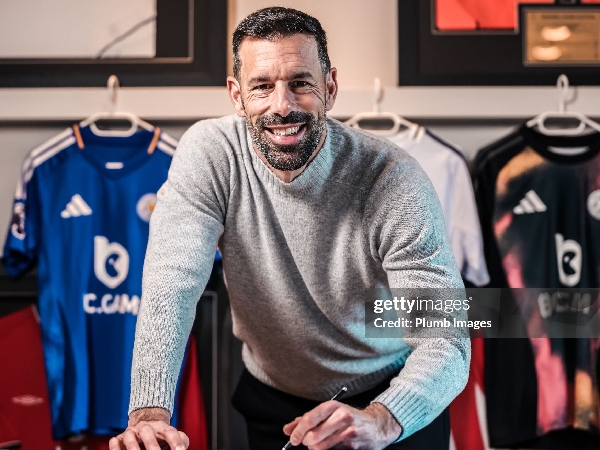 Manajer baru Leicester City, Ruud van Nistelrooy