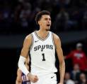 Wembanyama Cetak Triple-double, Spurs Tundukkan Kings