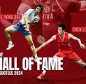 Chen Long & Lee Yong Dae Resmi Dilantik BWF Hall of Fame