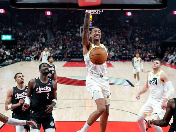 Hasil NBA: Utah Jazz Hancurkan Portland Trail Blazers 141-99