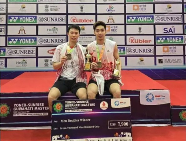 Kalahkan China, Chia Weijie/Sheng Hao Menangi Guwahati Masters 2024