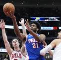 Hasil NBA: Philadelphia 76ers Kalahkan Chicago Bulls 108-100