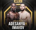 Israel Adesanya Vs Nassourdine Imavov Puncaki Fight Night di Riyadh