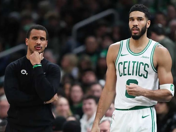 Joe Mazzulla Bahas Kondisi Terkini Cedera Jayson Tatum.