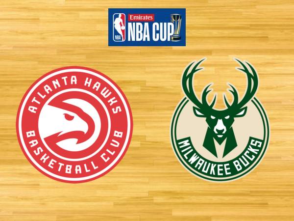 Atlanta Hawks bertindak sebagai tim tamu saat menghadapi Milwaukee Bucks di Las Vegas dalam babak semifinal Piala NBA pada hari Sabtu (14/12) malam atau Minggu pagi WIB. (Foto: NBA)