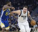 Luka Doncic Cetak Triple-double Saat Mavericks Bungkam Warriors