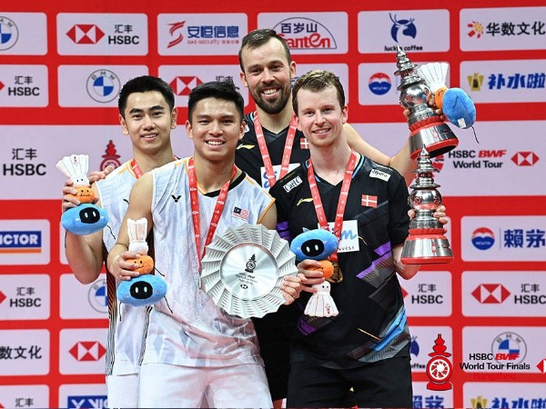 Sikat Malaysia, Astrup/Rasmussen Kampiun BWF World Tour Finals 2024