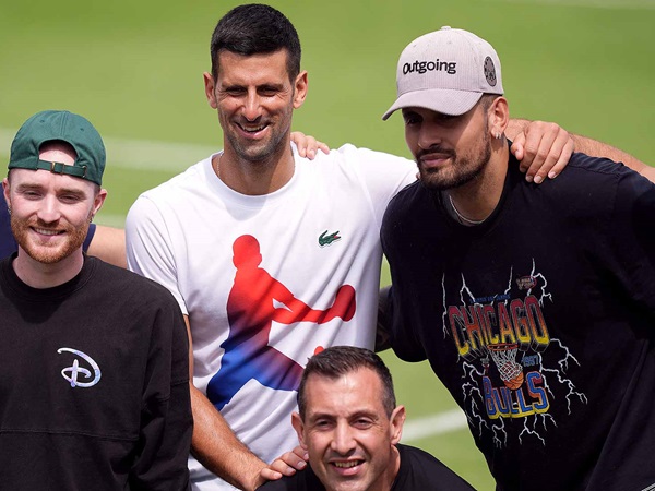 Nick Kyrgios Dan Novak Djokovic Jadi Tim Sebelum Menuju Melbourne