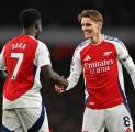 Arsenal Dinilai Terlalu Bergantung Pada Martin Odegaard dan Bukayo Saka