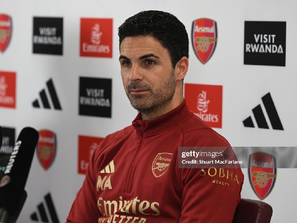 Manajer Arsenal, Mikel Arteta