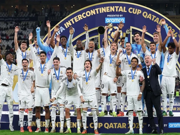 Florentino Perez Gembira Usai Real Madrid Juara Piala Interkontinental