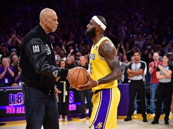 LeBron James Kembali Melewati Rekor Milik Kareem Abdul-Jabbar