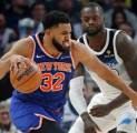 Hasil NBA: New York Knicks Henmpaskan Minnesota Timberwolves 133-107