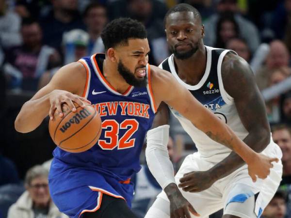 Hasil NBA: New York Knicks Henmpaskan Minnesota Timberwolves 133-107