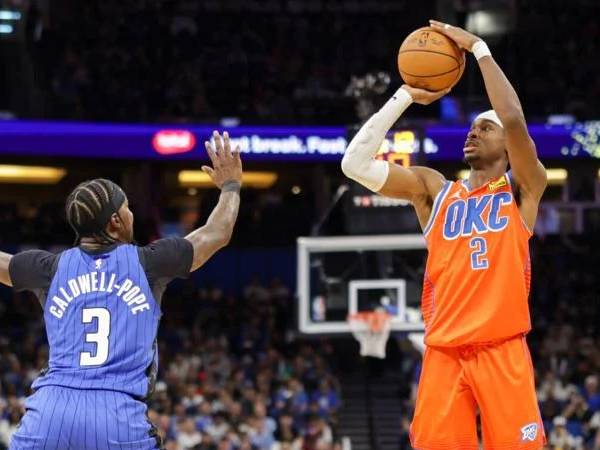 Hasil NBA: Oklahoma City Thunder Hentikan Orlando Magic 105-99