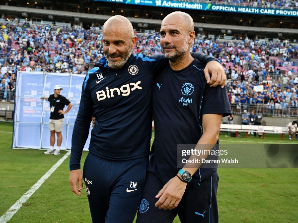 Enzo Maresca dan Pep Guardiola