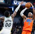 Hasil NBA: Oklahoma City Thunder Kalahkan Indiana Pacers 120-114