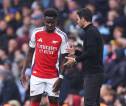 Mikel Arteta Konfirmasi Bukayo Saka Harus Jalani Operasi Hamstring