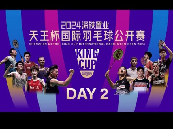 Lin Dan King Cup International 2024: Anders Antonsen Vs Hu Zhe An di Final