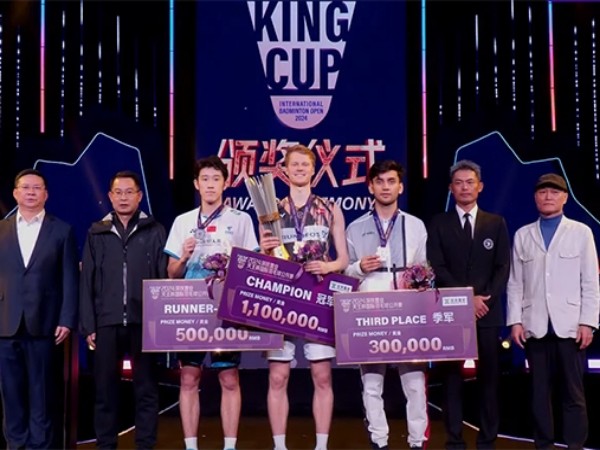 Anders Antonsen Kampiun Lin Dan King Cup International 2024