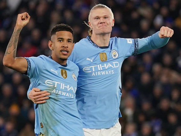 Bahagianya Savinho Usai Cetak Gol Pertama Bagi Manchester City