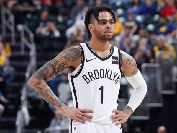 D'Angelo Russell sebelumnya pernah membela Brooklyn Nets bermain pada musim 2017-18 dan 2018-19. (Foto: AP)