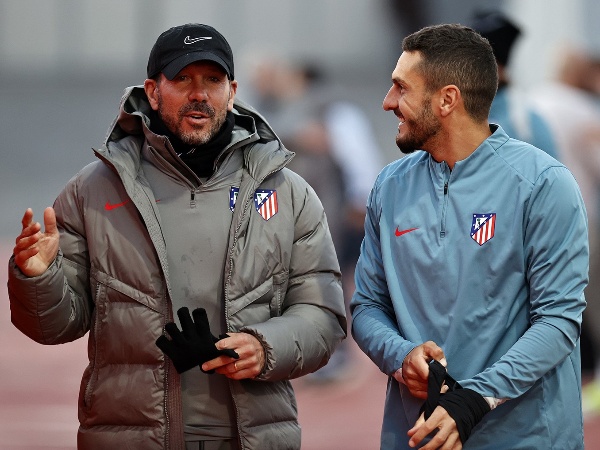 Pelatih dan kapten atletico Madrid