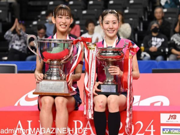 Nami Matsuyama/Chiharu Shida Kampiun Kejuaraan Nasional Jepang 2024