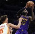 Hasil NBA: Los Angeles Lakers Tundukkan Atlanta Hawks 119-102