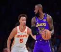 LeBron James Cetak Rekor Usai Lakers Tumbangkan Hawks