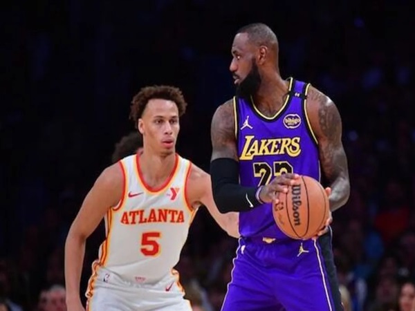 LeBron James Cetak Rekor Usai Lakers Tumbangkan Hawks