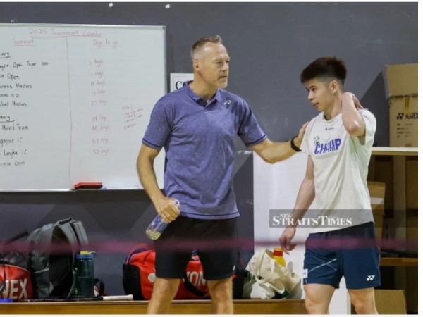 Leong Jun Hao Percaya Diri Debut Bersama Pelatih Baru Kenneth Jonassen