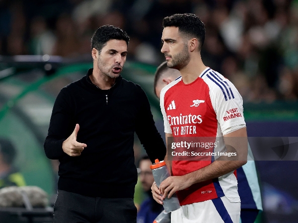 Mikel Arteta dan gelandang Arsenal, Mikel Merino