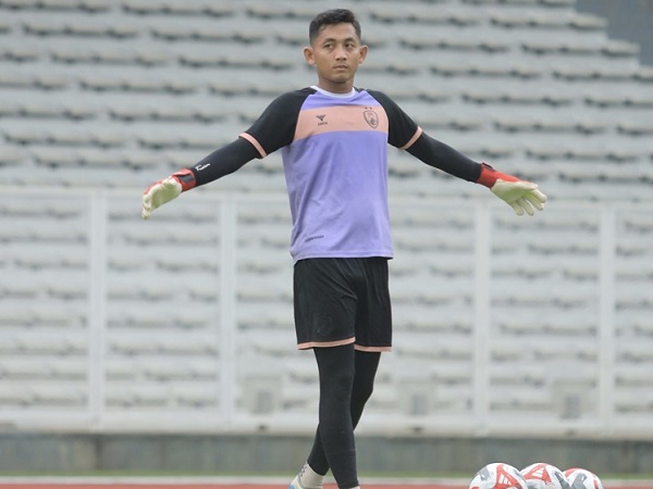 Penjaga gawang PSM Makassar, Reza Arya Prtama