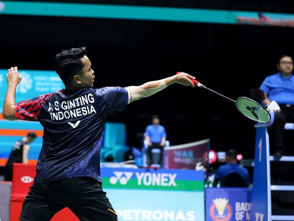 Anthony Ginting sebut dirinya tampil buruk saat kalah dari Kunlavut Vitidsarn.