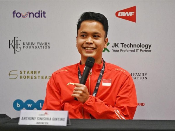 Anthony Sinisuka Ginting Awali Musim Dengan Sponsor dan Pelatih Baru