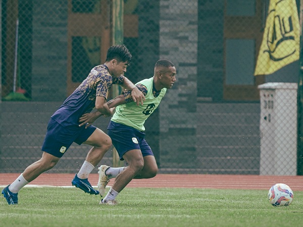 Persiapan Barito Putera untuk pertandingan kontra Persija Jakarta