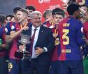 Joan Laporta Kirimkan Pesan Usai Barcelona Juarai Piala Super Spanyol