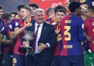 Joan Laporta Kirimkan Pesan Usai Barcelona Juarai Piala Super Spanyol