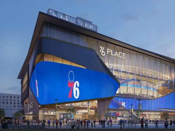 Philadelphia 76ers awalnya berencana membuka 76 Place di pusat kota pada 2031, meskipun ditentang penduduk di daerah Pecinan di dekatnya dan beberapa pihak lainnya. (Foto: ESPN)