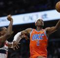 Hasil NBA: Oklahoma City Thunder Hancurkan Washington 136-95