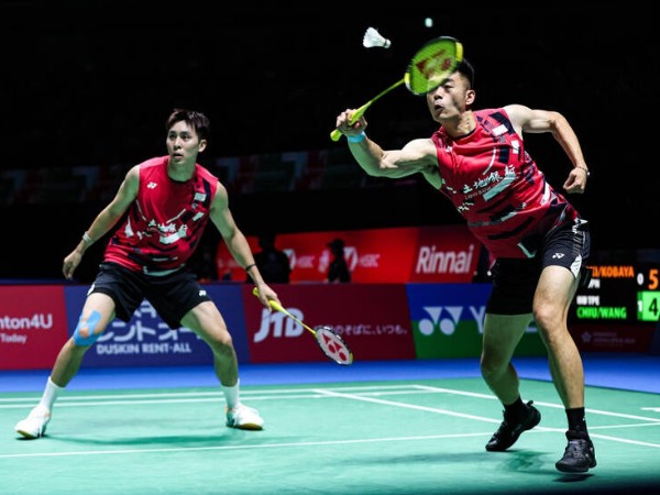 Atasi Skotlandia, Wang Chi Lin/Chiu Hsiang Chieh ke 16 Besar India Open 2025