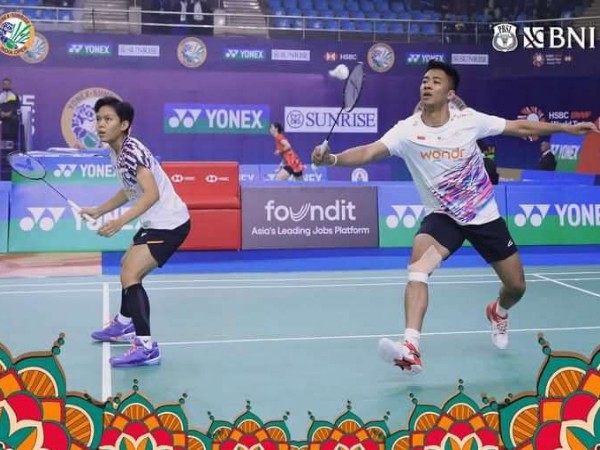 Dejan/Fadia Menang Mudah di Babak Pertama India Open 2025