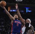 Hasil NBA: Detroit Pistons Kandaskan New York Knicks 124-119