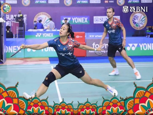 Rinov/Lisa Kandas di Babak Pertama India Open 2025